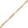 Thumbnail Image 1 of ​​​​​​​Made in Italy Diamond-Cut Infinity Link Chain Bracelet in 10K Hollow Gold- 7.5"