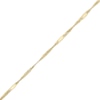 Thumbnail Image 0 of Made in Italy Singapore Chain Anklet in 10K Solid Gold - 9"