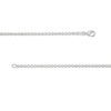 Thumbnail Image 2 of Made in Italy Diamond-Cut Beaded Chain Necklace in Solid Sterling Silver - 18"