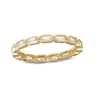Thumbnail Image 1 of 10K Solid Gold CZ Emerald-Cut Ring - Size 7