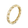 Thumbnail Image 2 of 10K Solid Gold CZ Emerald-Cut Ring - Size 7