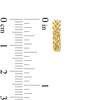Thumbnail Image 2 of Braided Huggie Hoop Earrings in 10K Gold