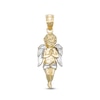 Thumbnail Image 0 of Praying Angel Two-Tone Necklace Charm in 10K Gold