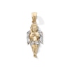 Thumbnail Image 0 of Praying Angel Two-Tone Necklace Charm in 10K Gold