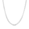 Thumbnail Image 0 of Made in Italy Double Mariner Chain Necklace in Solid Sterling Silver - 18"