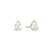 Thumbnail Image 0 of Cubic Zirconia Pear Stud Earrings in 10K Solid Gold