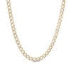 Thumbnail Image 1 of ​​​​​​​Made in Italy Diamond-Cut Cuban Chain Necklace in 10K Hollow Gold- 16"