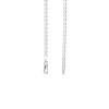 Thumbnail Image 2 of Made in Italy 2.7mm Diamond-Cut Mariner Chain Necklace in Solid Sterling Silver - 15"