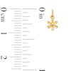 Thumbnail Image 1 of Flower Bracelet Charm in 14K Semi-Solid Gold