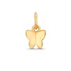 Thumbnail Image 1 of Butterfly Bracelet Charm in 14K Semi-Solid Gold