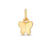 Thumbnail Image 0 of Butterfly Bracelet Charm in 14K Semi-Solid Gold