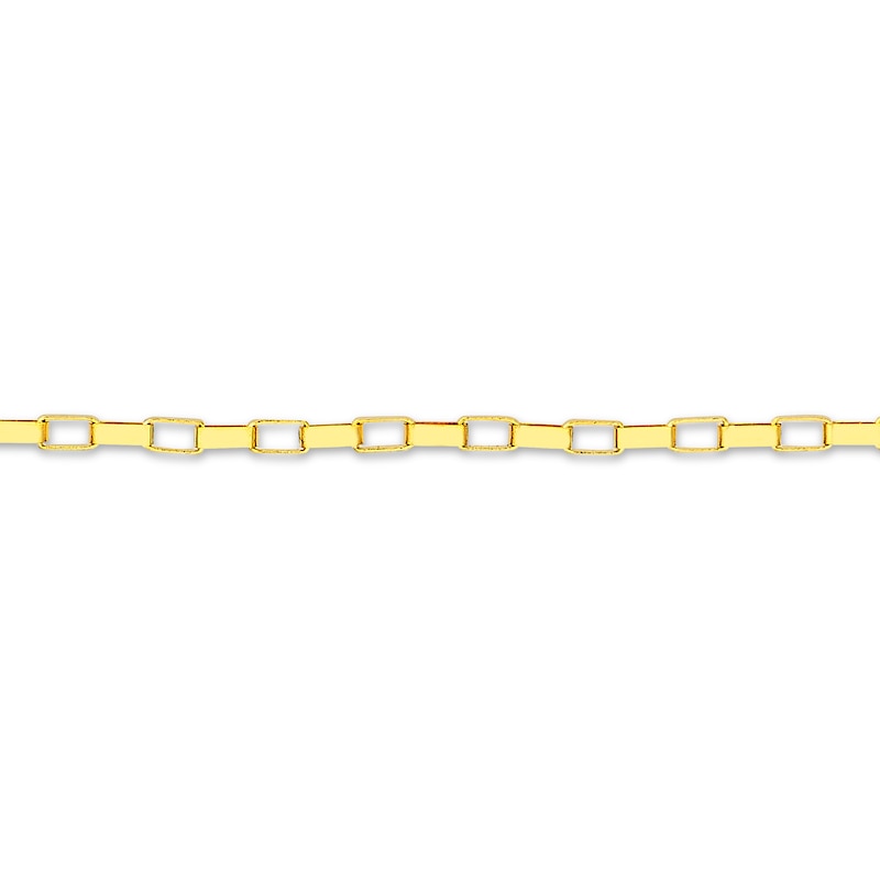 Main Image 1 of ​​​​​​​14K Solid Gold Permanent Long Link Box Chain