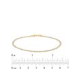 Thumbnail Image 1 of Made in Italy 2.5mm Diamond-Cut Mariner Chain Bracelet in 10K Semi-Solid Gold - 7.5"