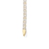 Thumbnail Image 3 of 10K Semi-Solid Gold Diamond-Cut Mariner Chain Bracelet Made in Italy - 7.5"