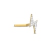 Thumbnail Image 1 of 14K Gold Lightning Bolt L-Shaped Nose Stud - 18G 5/16"