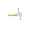 Thumbnail Image 0 of 14K Gold Lightning Bolt L-Shaped Nose Stud - 18G 5/16"