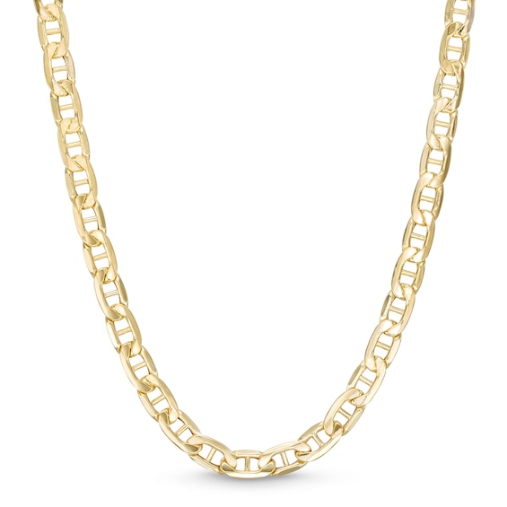 5.5mm Mariner Chain Necklace in 10K Hollow Gold - 16"