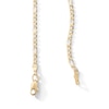 Thumbnail Image 3 of 2.6mm Diamond-Cut Figaro Chain Necklace in 14K Hollow Gold - 18"
