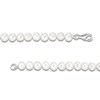 Thumbnail Image 2 of 6mm Freshwater Cultured Pearl Bracelet with Sterling Silver Clasp - 8"