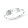 Thumbnail Image 0 of Script Engravable Bar Ring in Sterling Silver
