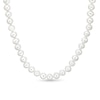 Thumbnail Image 1 of 6mm Freshwater Cultured Pearl Necklace with Sterling Silver Clasp - 20"