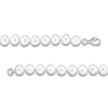 Thumbnail Image 2 of 7mm Freshwater Cultured Pearl Bracelet with Sterling Silver Clasp - 9"