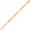 Thumbnail Image 1 of 4.4mm Figarucci Chain Bracelet in 10K Hollow Gold Bonded Sterling Silver - 8.5"