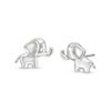 Thumbnail Image 1 of Child's Elephant Earrings in Sterling Silver