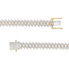 Thumbnail Image 2 of 1 CT. T.W. Diamond Spike Link Necklace in Sterling Silver with 14K Gold Plate - 20"