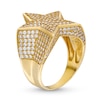 Thumbnail Image 1 of 10K Gold CZ Big Star Ring - Size 10.5