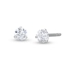 Thumbnail Image 1 of 14K White Gold CZ Martini Studs