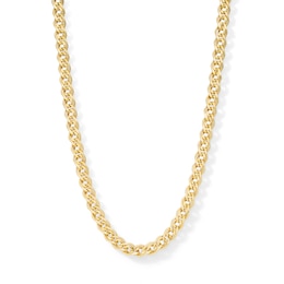 10K Hollow Gold Nonna Chain Necklace