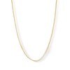 Thumbnail Image 1 of 14K Hollow Gold Diamond-Cut Box Chain