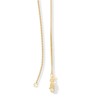 14K Hollow Gold Diamond-Cut Box Chain