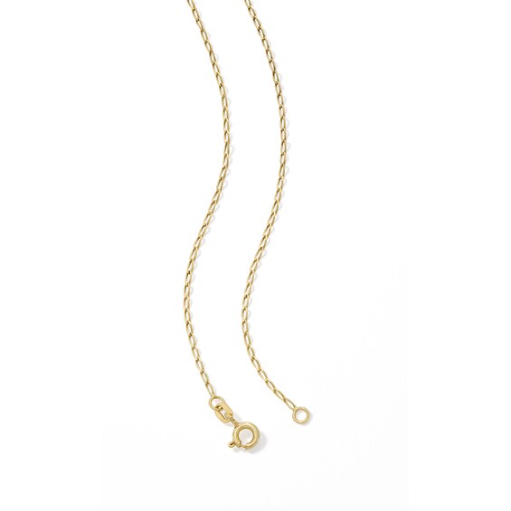 10K Solid Gold Cable Chain Made in Italy