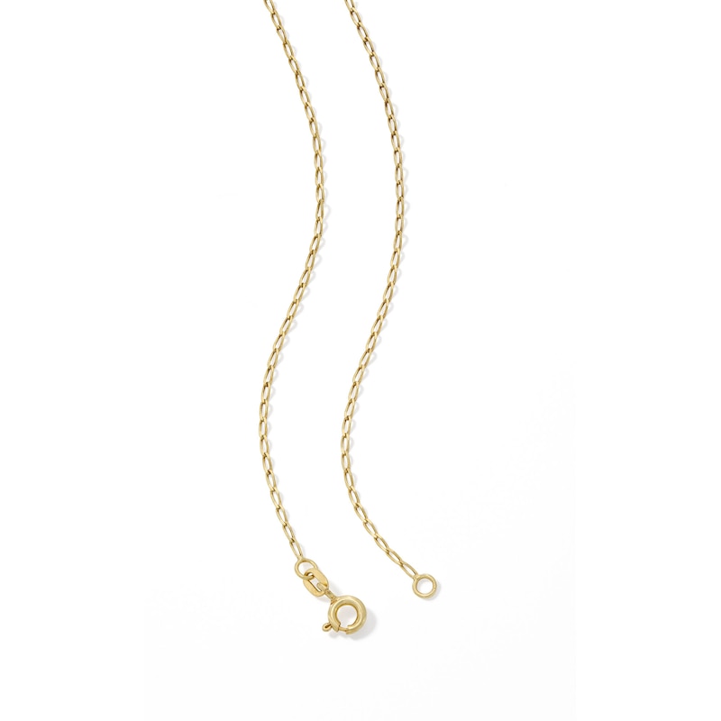 10K Solid Gold Cable Chain Made in Italy