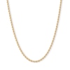Thumbnail Image 1 of 14K Hollow Gold Rope Chain - 24"