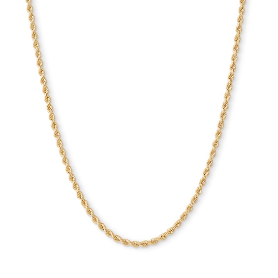 14K Hollow Gold Rope Chain