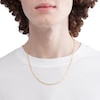 Thumbnail Image 1 of 14K Hollow Gold Beveled Figaro Chain - 20"