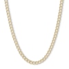 Thumbnail Image 0 of 14K Hollow Gold Beveled Curb Chain - 24"