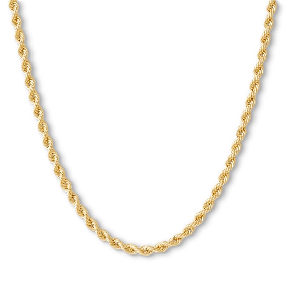 14K Hollow Gold Rope Chain