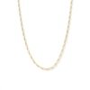 Thumbnail Image 1 of 10K Solid Gold Figaro Chain Made in Italy