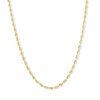 Thumbnail Image 0 of 14K Hollow Gold Rope Chain - 22"