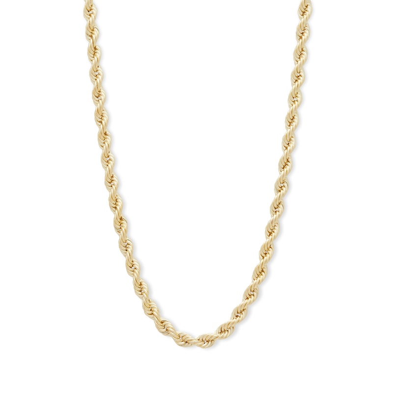 14K Hollow Gold Rope Chain - 20"