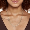 Thumbnail Image 3 of 14K Hollow Gold Beveled Figaro Chain - 22"