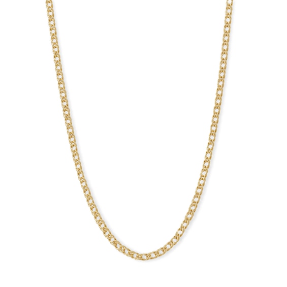 14K Hollow Gold Rambo Chain - 18"