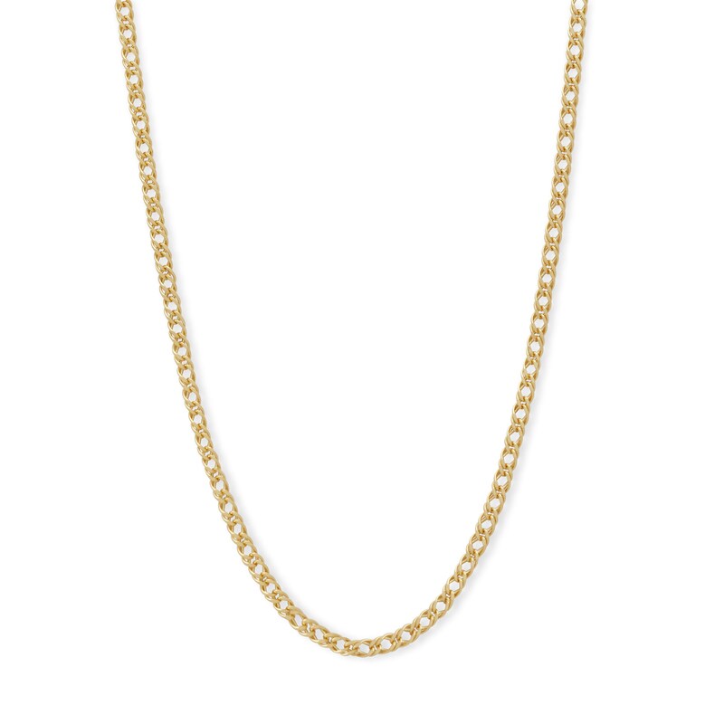 14K Hollow Gold Rambo Chain - 18"