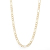 Thumbnail Image 0 of 14K Hollow Gold Beveled Figaro Chain - 24"