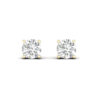 10K Solid Gold 1 CT. T.W. Lab-Grown Diamond Solitaire Studs