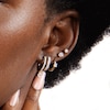 Thumbnail Image 2 of 10K Solid Gold 1/4 CT. T.W. Lab-Grown Diamond Solitaire Studs